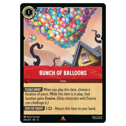 Lorcana - Attack of the Vine - Bunch of Balloons (Rare) - 140/207