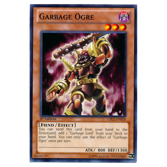 Yu-Gi-Oh! - Cosmo Blazer - Garbage Ogre (Common) CBLZ-EN018
