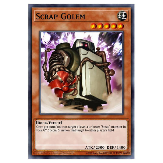 Yu-Gi-Oh! - OTS Tournament Pack 13 - Scrap Golem (Super Rare) OP13-EN005