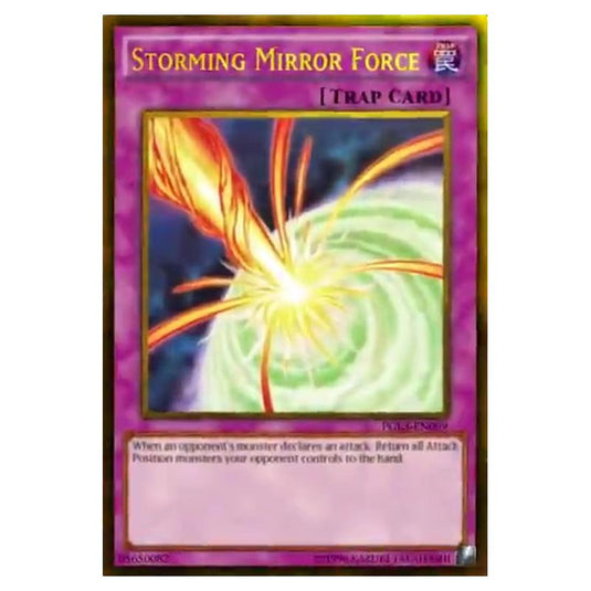Yu-Gi-Oh! - Premium Gold - Infinite Gold - Storming Mirror Force (Gold Rare) PGL3-EN099