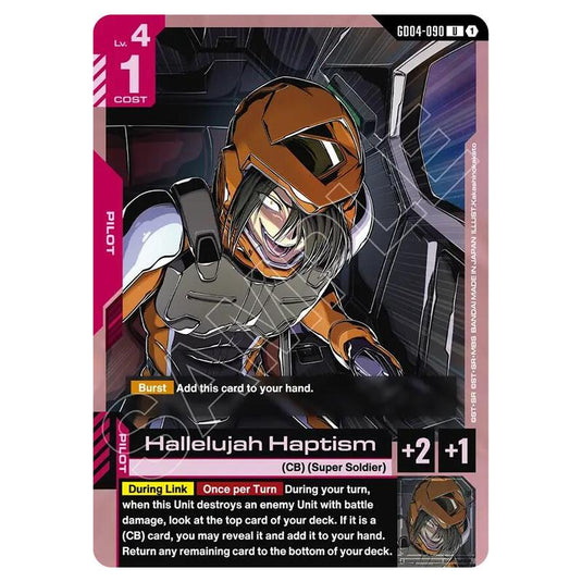 Gundam Card Game - GD-04: Phantom Aria - Hallelujah Haptism (U) - GD04-090