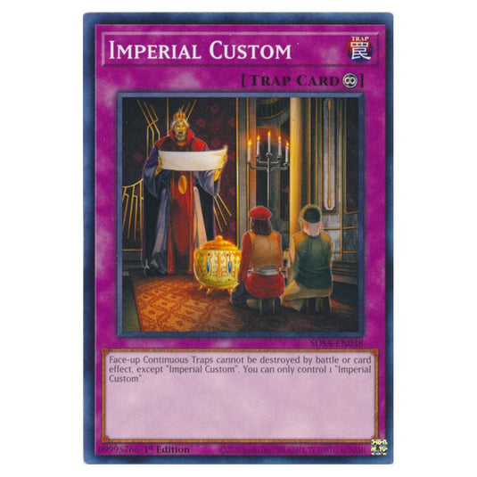 Yu-Gi-Oh! - Structure Deck - Sacred Beasts - Imperial Custom (Common) SDSA-EN038