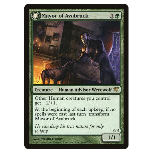 Magic the Gathering - Innistrad - Mayor of Avabruck // Howlpack Alpha - 193/264
