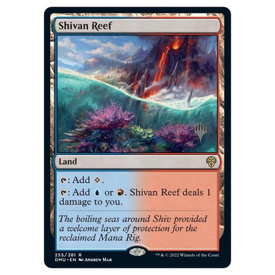 Magic The Gathering - Dominaria United Promos - Shivan Reef - 255/281