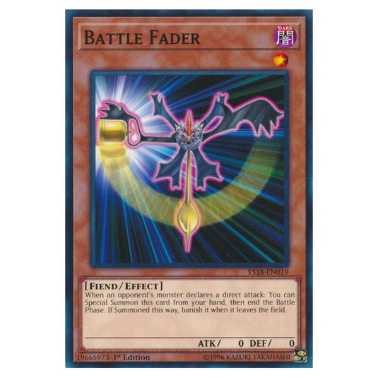 Yu-Gi-Oh! - Starter Deck - Codebreaker - Battle Fader (Common) YS18-EN019