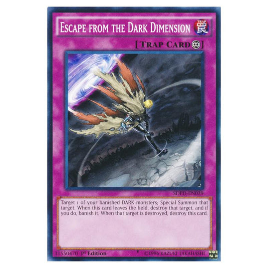 Yu-Gi-Oh! - Pendulum Domination Structure Deck - Escape from the Dark Dimension (Common) SDPD-EN039