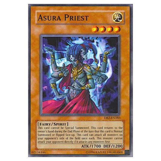 Yu-Gi-Oh! - Dark Beginning 2 - Asura Priest (Common) DB2-EN183