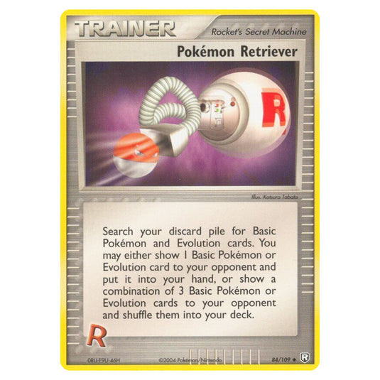 Pokemon - EX Team Rocket Returns - Pokémon Retriever - 084/109