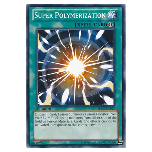 Yu-Gi-Oh! - Cyber Dragon Revolution Structure Deck - Super Polymerization (Common) SDCR-EN021