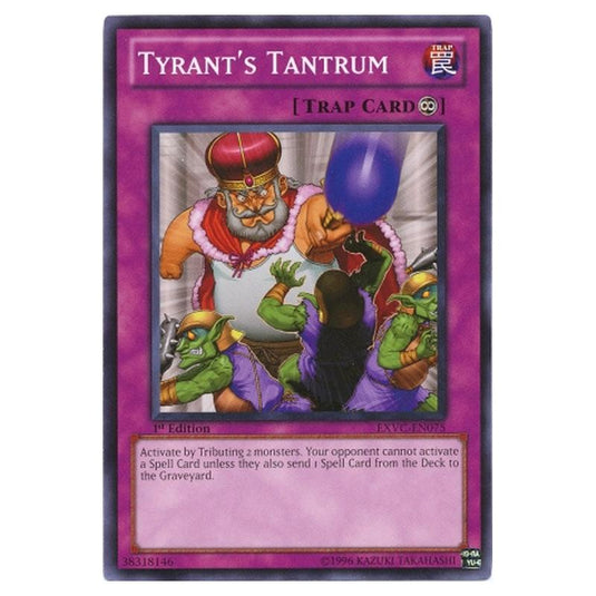 Yu-Gi-Oh! - Extreme Victory - Tyrant's Tantrum (Common) EXVC-EN075