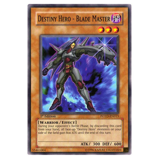 Yu-Gi-Oh! - Power of the Duelist - Destiny HERO - Blade Master (Common) POTD-EN015