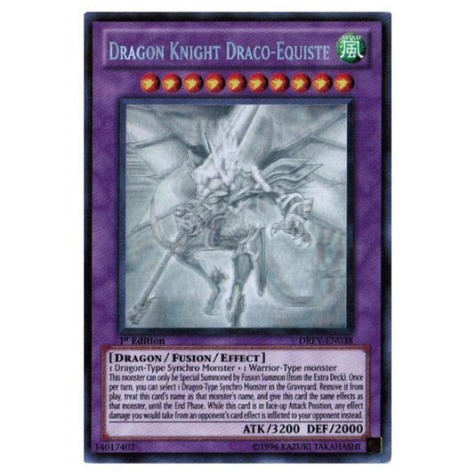 Yu-Gi-Oh! - Duelist Revolution - Dragon Knight Draco-Equiste (Ghost Rare) DREV-EN038