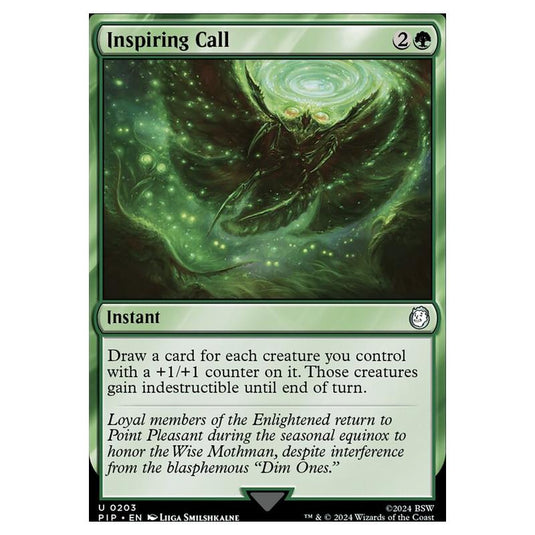 Magic The Gathering - Universes Beyond - Fallout - Inspiring Call - 0203