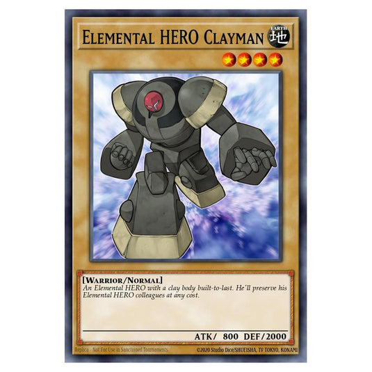 Yu-Gi-Oh! - Speed Duel GX - Duel Academy Box - Elemental HERO Clayman (Common) SGX1-ENA03