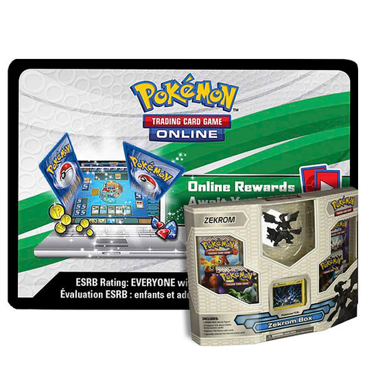 Pokemon - Zekrom Collection Box - Online Code Card