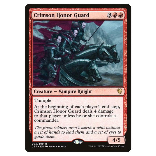 Magic The Gathering - Commander 2017 - Crimson Honor Guard - 023/309