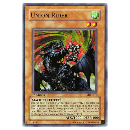 Yu-Gi-Oh! - Magician\'s Force - Union Rider (Common) MFC-018
