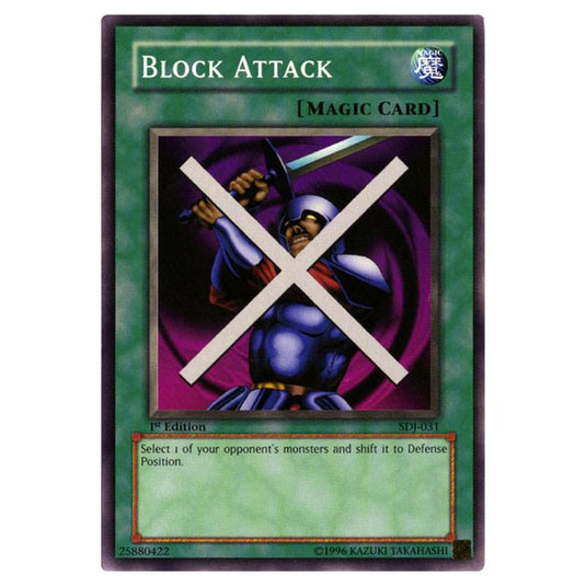 Yu-Gi-Oh! - Starter Deck - Joey - Block Attack (Common) SDJ-031