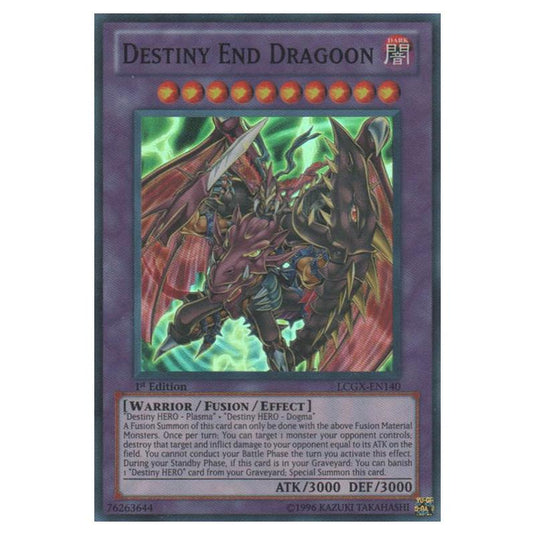 Yu-Gi-Oh! - Legendary Collection 2 - The Duel Academy Years Mega Pack - Destiny End Dragoon (Super Rare) LCGX-EN140