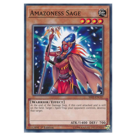 Yu-Gi-Oh! - Speed Duel Starter Decks - Duelists of Tomorrow - Amazoness Sage (Common) SS02-ENC07
