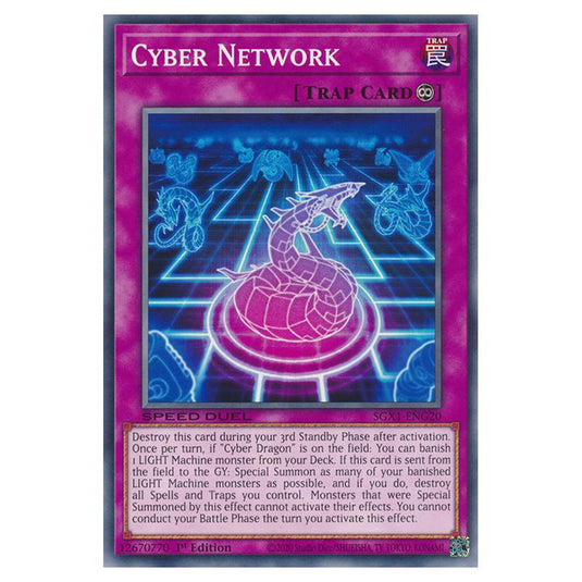 Yu-Gi-Oh! - Speed Duel GX - Duel Academy Box - Cyber Network (Common) SGX1-ENG20