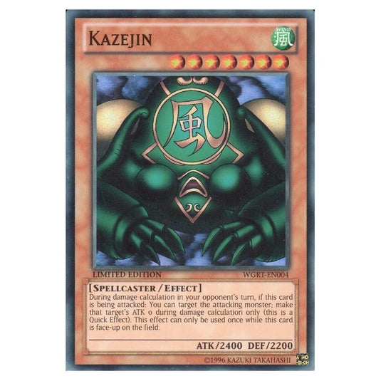 Yu-Gi-Oh! - War of the Giants Reinforcements - Kazejin (Super Rare) WGRT-EN004