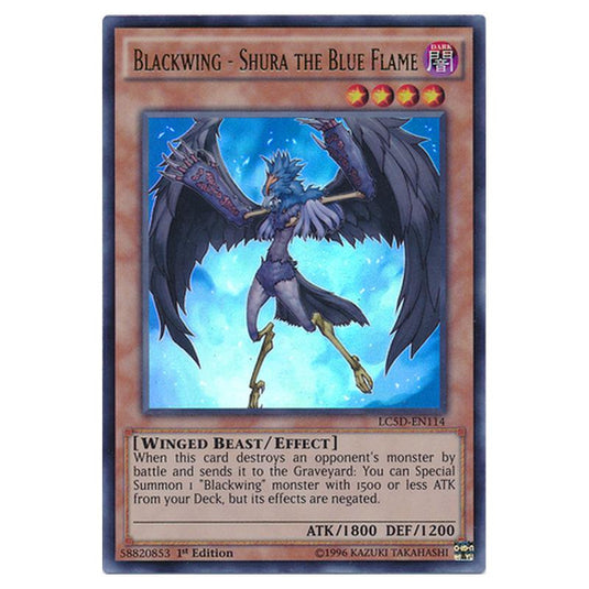Yu-Gi-Oh! - Legendary Collection 5D's Mega Pack - Blackwing - Shura the Blue Flame (Ultra Rare) LC5D-EN114