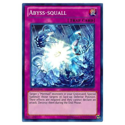 Yu-Gi-Oh! - Abyss Rising - Abyss-squall (Super Rare) ABYR-EN071