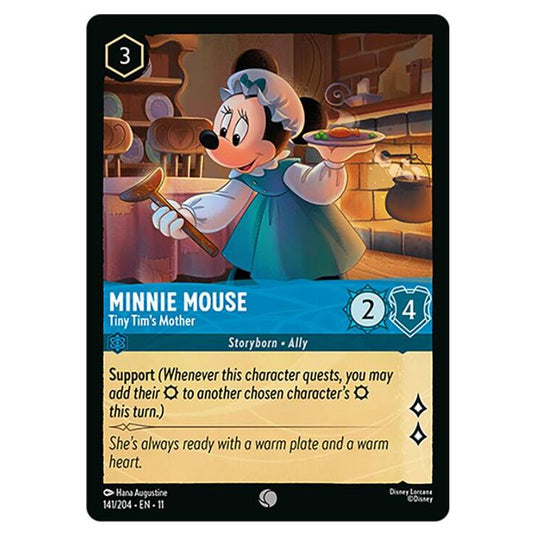 Lorcana - Winterspell - Minnie Mouse - Tiny Tim's Mother (Common) - 141/204