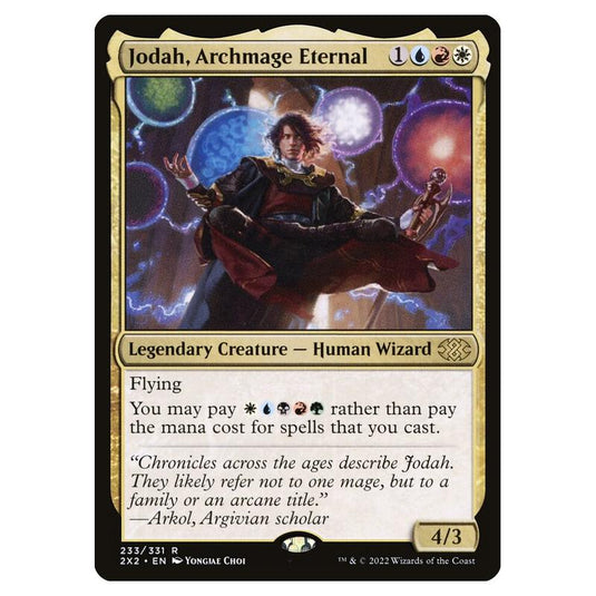 Magic the Gathering - Double Masters 2022 - Jodah, Archmage Eternal - 233/331