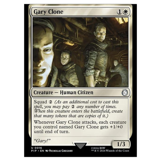 Magic The Gathering - Universes Beyond - Fallout - Gary Clone - 0016