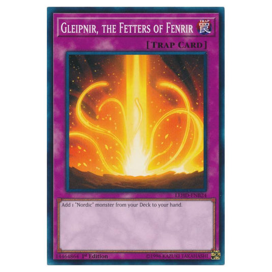 Yu-Gi-Oh! - Legendary Hero Decks - Gleipnir, the Fetters of Fenrir (Common) LEHD-ENB24
