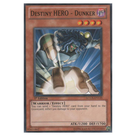 Yu-Gi-Oh! - Legendary Collection 2 - The Duel Academy Years Mega Pack - Destiny HERO - Dunker (Common) LCGX-EN135