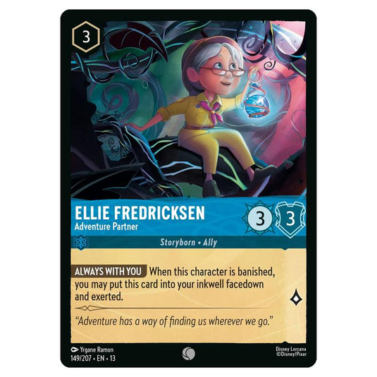 Lorcana - Attack of the Vine - Ellie Fredricksen - Adventure Partner (Common) - 149/207