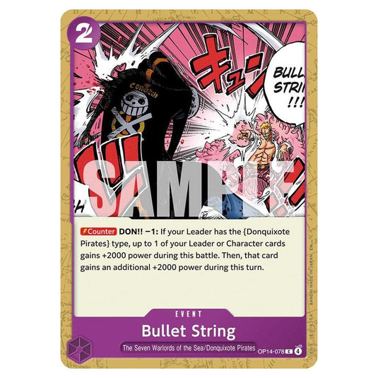 One Piece - OP14 - The Azure Sea's Seven - Bullet String - OP14-078