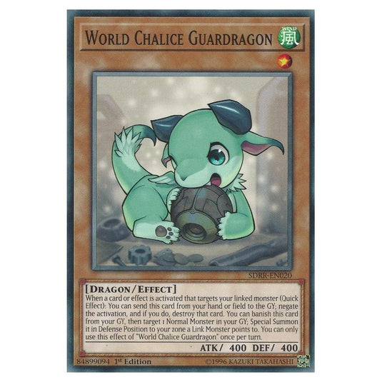 Yu-Gi-Oh! - Structure Deck - Rokket Revolt - World Chalice Guardragon (Common) SDRR-EN020