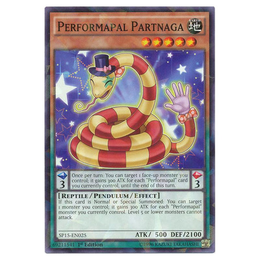 Yu-Gi-Oh! - Star Pack ARC-V - Performapal Partnaga (Shatterfoil Rare) SP15-EN025