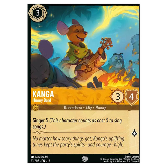 Lorcana - Attack of the Vine! - Kanga - Hunny Bard (Common) - 23/207