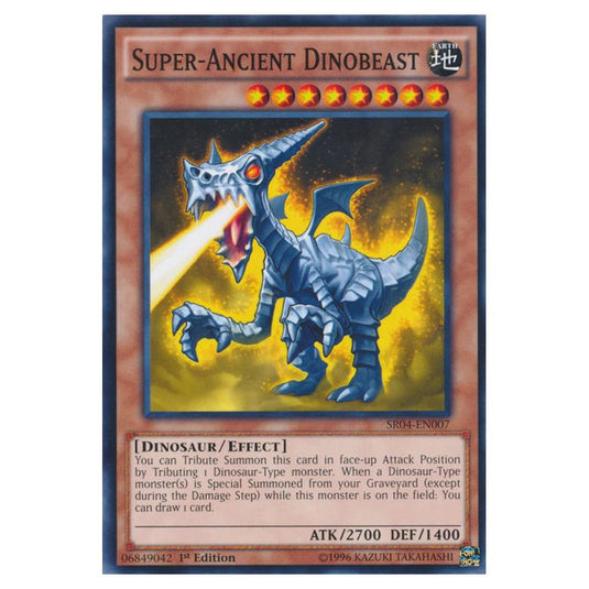 Yu-Gi-Oh! - Dinosmasher\'s Fury Structure Deck - Super-Ancient Dinobeast (Common) SR04-EN007