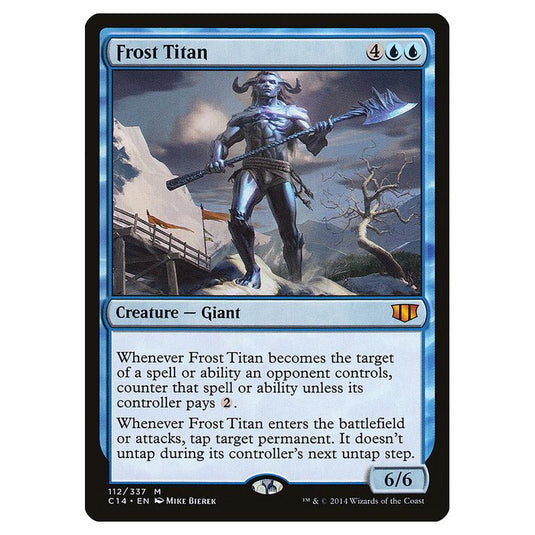 Magic The Gathering - Commander 2014 - Frost Titan - 112