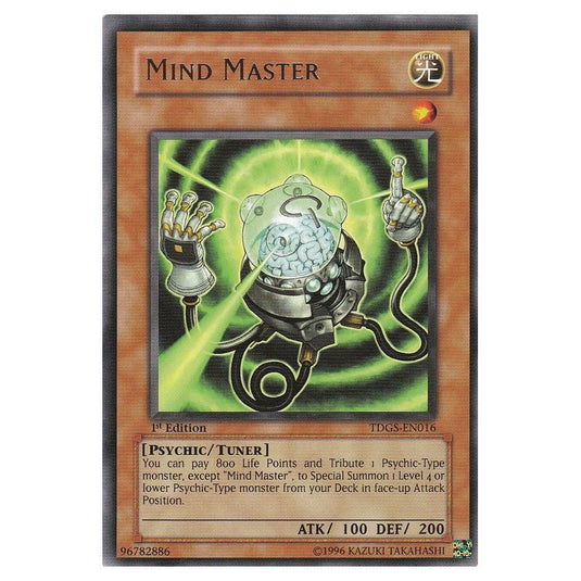 Yu-Gi-Oh! - The Duelist Genesis - Mind Master (Rare) TDGS-EN016