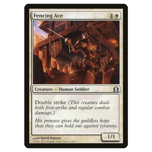 Magic The Gathering - Return To Ravnica - Fencing Ace - 11/274