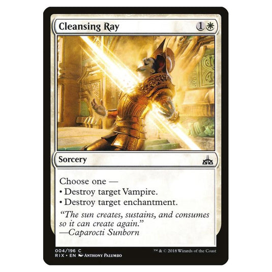 Magic The Gathering - Rivals Of Ixalan - Cleansing Ray - 4/196