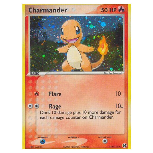 Pokemon - EX Series - FireRed & LeafGreen - Charmander - 113/112