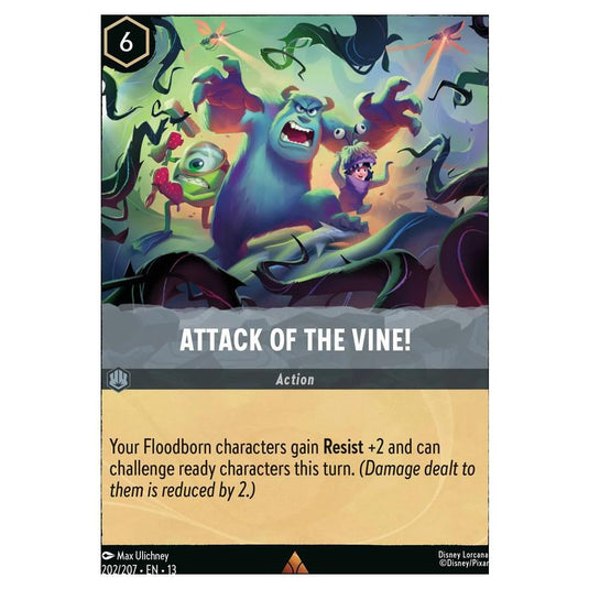 Lorcana - Attack of the Vine! - Attack of the Vine! (Rare) - 202/207