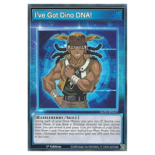 Yu-Gi-Oh! - Speed Duel GX - Duel Academy Box - I've Got Dino DNA! (Common) SGX1-ENS19