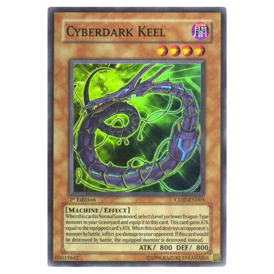Yu-Gi-Oh! - Cyberdark Impact - Cyberdark Keel (Super Rare) CDIP-EN003