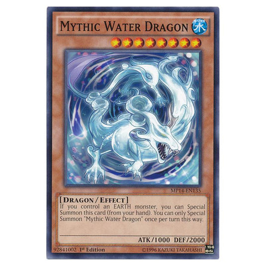 Yu-Gi-Oh! - 2014 Mega-Tin Mega Pack - Mythic Water Dragon (Common) MP14-EN135