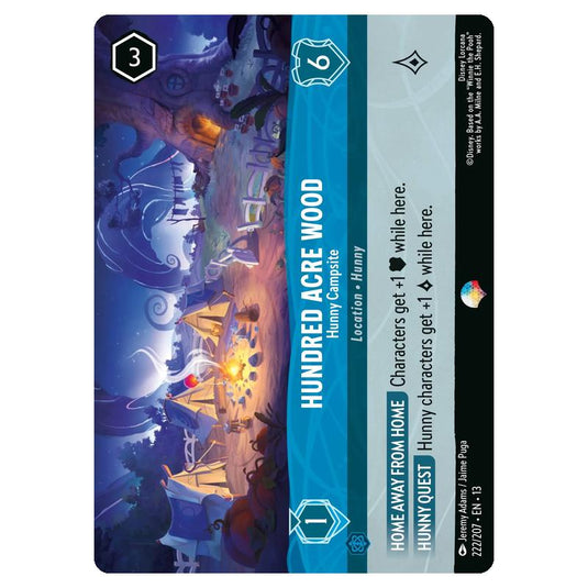 Lorcana - Attack of the Vine - Hundred Acre Wood - Hunny Campsite (Epic) - 222/207