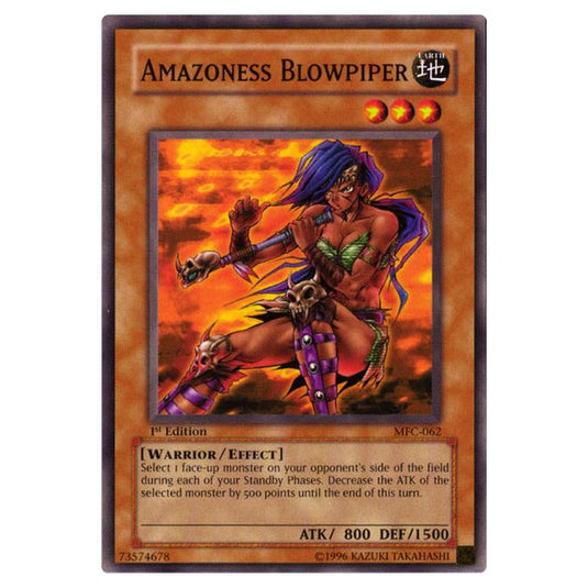 Yu-Gi-Oh! - Magician\'s Force - Amazoness Blowpiper (Common) MFC-062